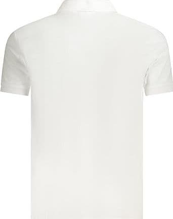 FILA Sunchon Polo Uomo FAM0717 Maglia a Maniche Corte in Cotone Vestibilità Slim Stile Casual Elegante Bianco - 2
