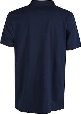 FILA Sunchon Polo Uomo FAM0717 Maglia a Maniche Corte in Cotone Vestibilità Slim Stile Casual Elegante Blu - 2