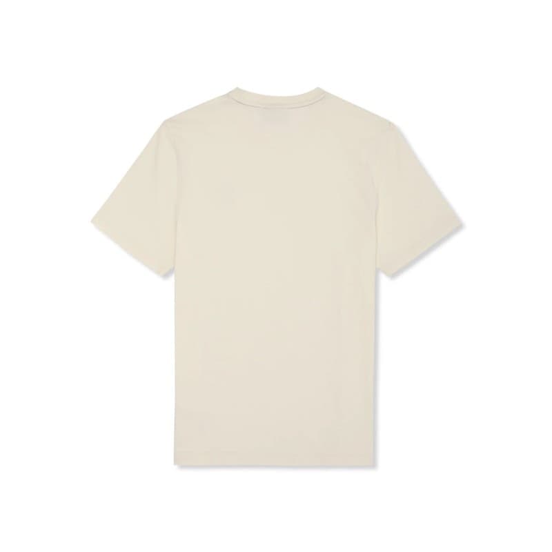 FILA Biella Regular T-Shirt Uomo – Maglia Casual Sportiva con Logo Panna - 2