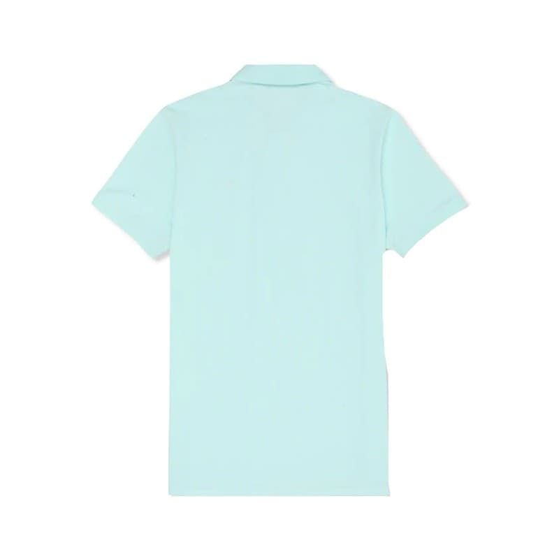 FILA Sunchon Polo Uomo FAM0717 Maglia a Maniche Corte in Cotone Vestibilità Slim Stile Casual Elegante Soothing Sea - 2