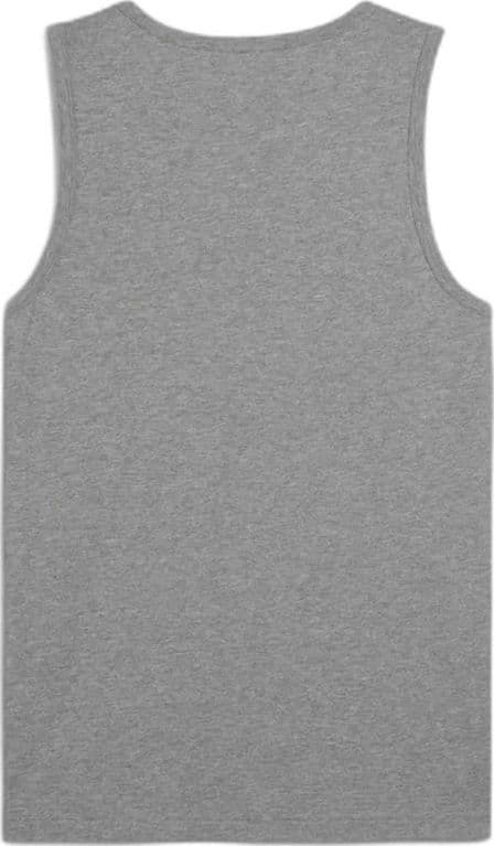 Puma Canotta Uomo in Cotone Nera – Tank Top Sportivo Regular Fit Traspirante Grigio - 2