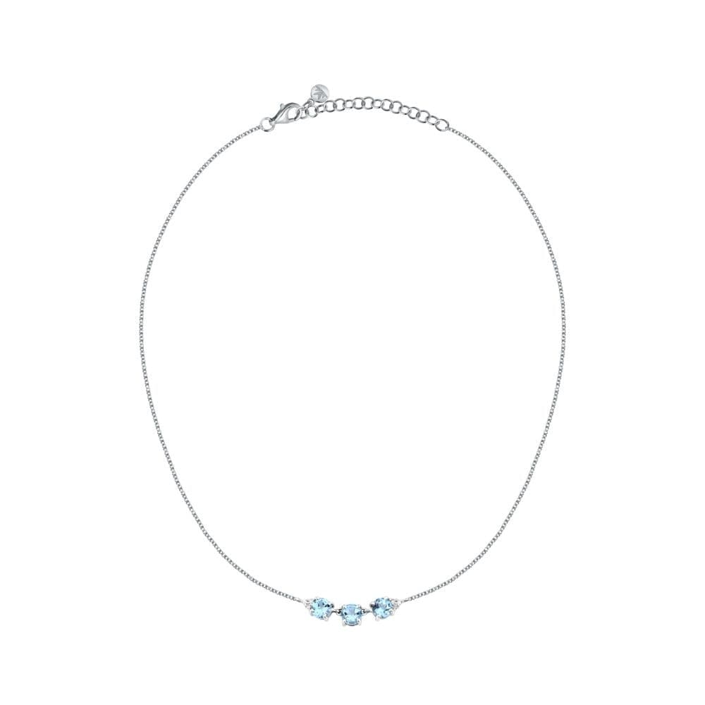 Collana Morellato Luminosa Argento 925 Azzurra Zirconi (SAIW289) - 2