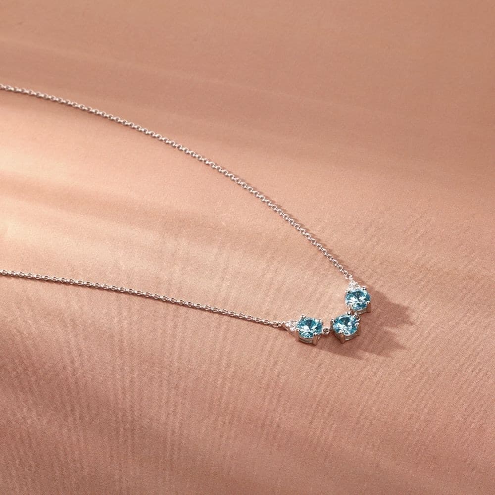 Collana Morellato Luminosa Argento 925 Azzurra Zirconi (SAIW289) - 4