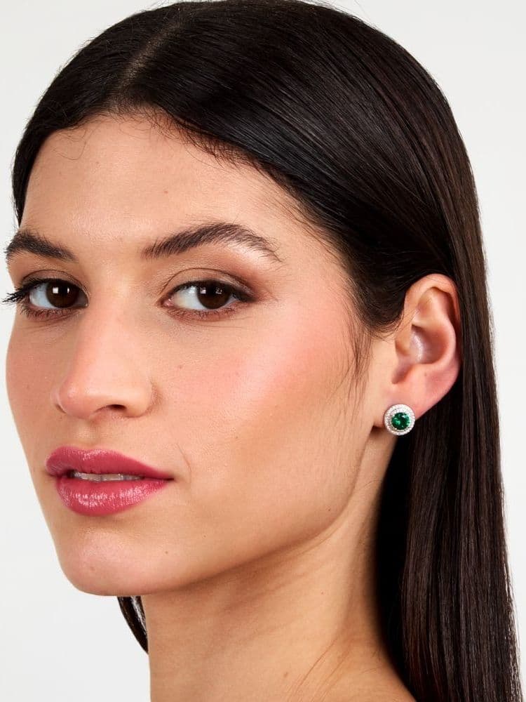 Orecchini Morellato Duchessa Argento 925 Verde Zirconi (SAIW275) - 6