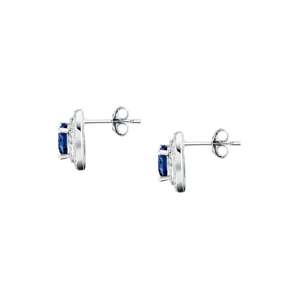 Orecchini Morellato Duchessa Argento 925 Blu Zirconi (SAIW274) - 3