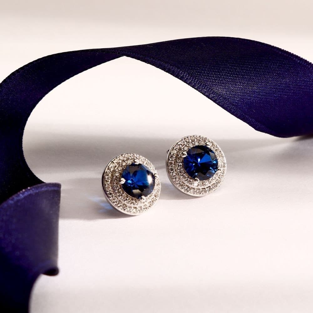 Orecchini Morellato Duchessa Argento 925 Blu Zirconi (SAIW274) - 4