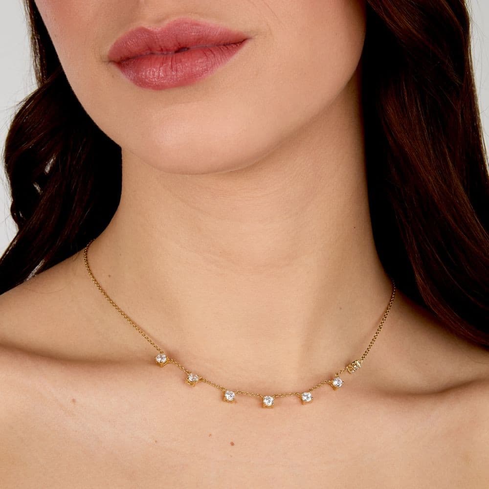 Collana Morellato Luminosa Argento 925 Dorata Zirconi (SAIW309) - 4