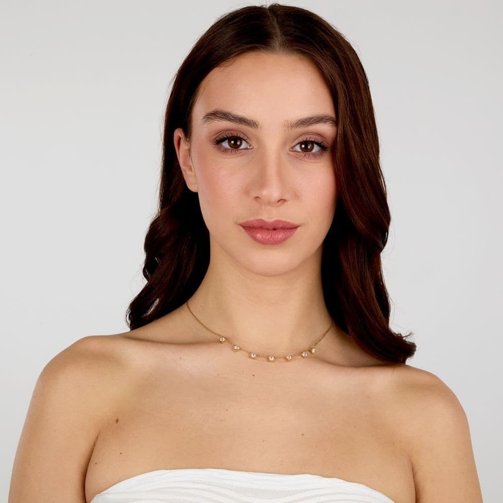 Collana Morellato Luminosa Argento 925 Dorata Zirconi (SAIW309) - 5