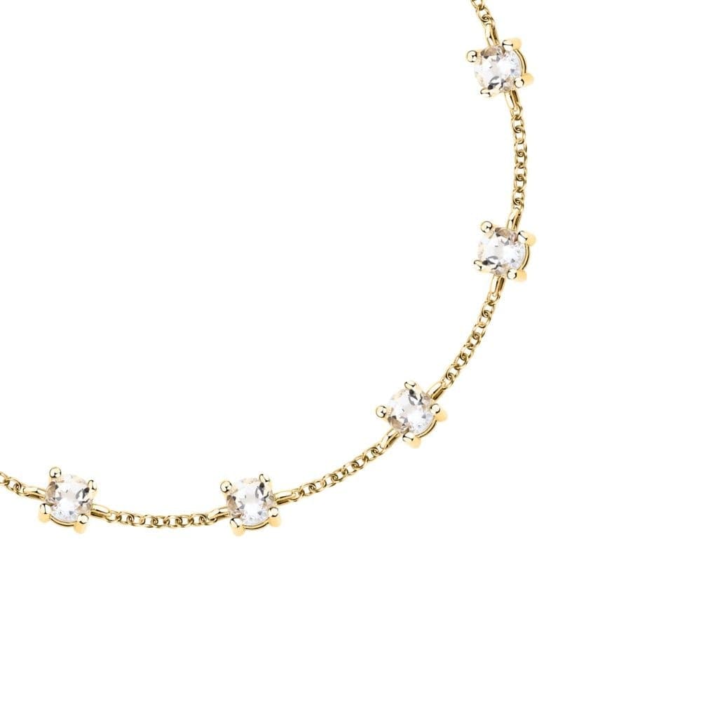 Bracciale Morellato Luminosa Argento 925 Dorato Zirconi (SAIW311) - 2