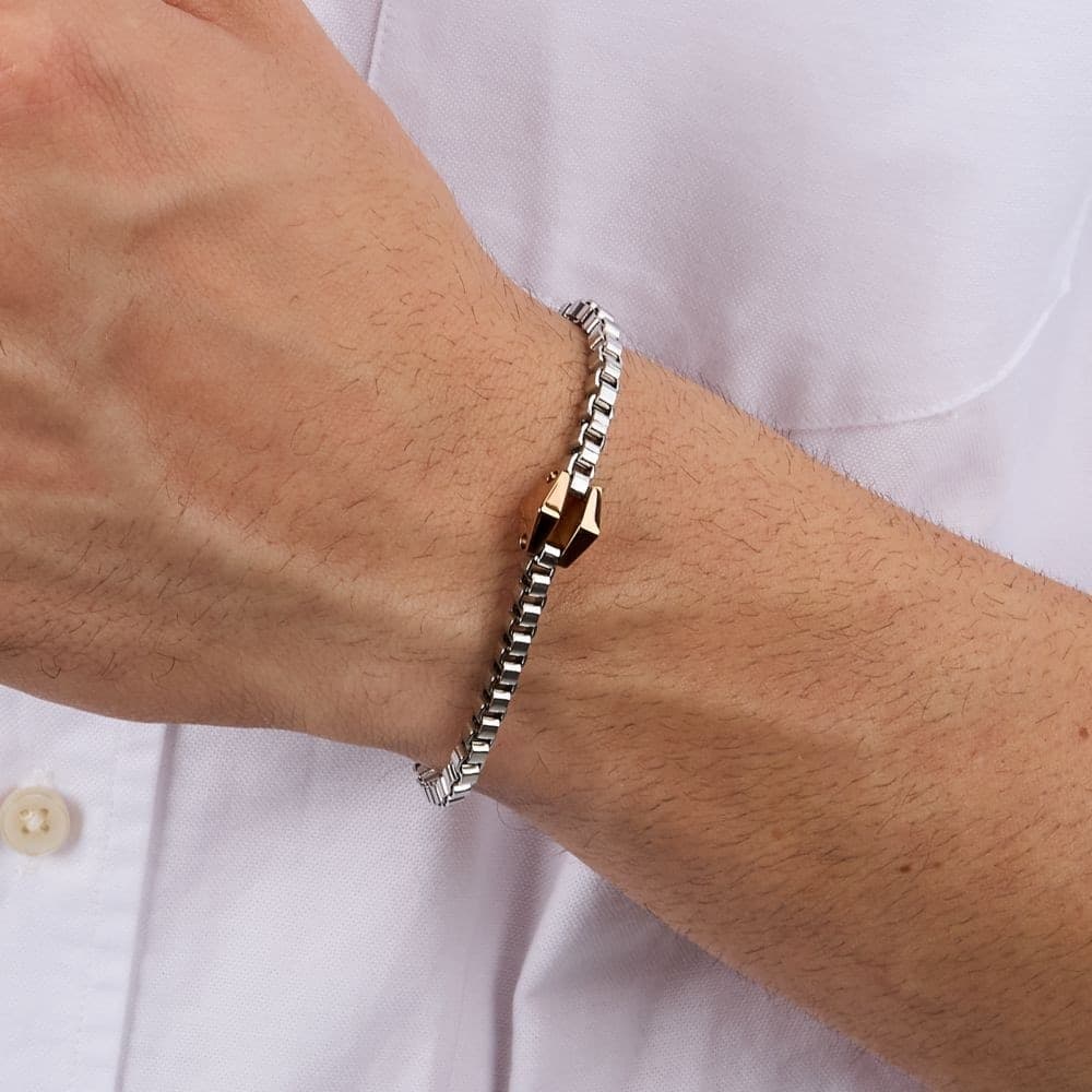 Bracciale Morellato Motown Acciaio Bicolore Uomo (SALS111) - 6