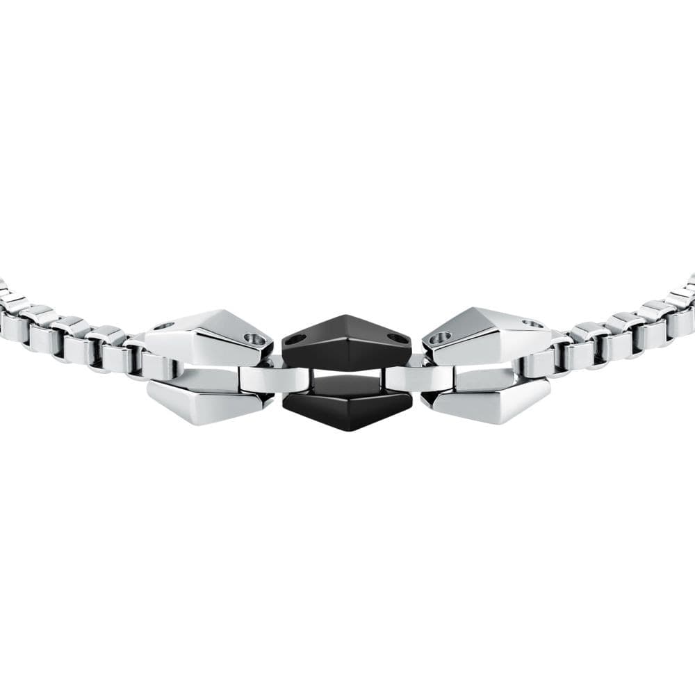 Bracciale Morellato Motown Acciaio Nero Uomo (SALS112) - 2