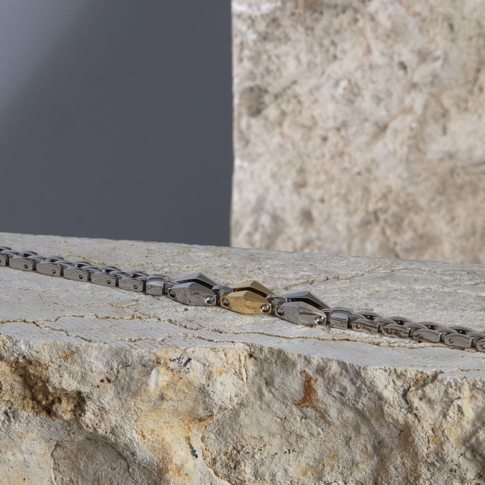 Bracciale Morellato Motown Acciaio Bicolore Uomo (SALS114) - 4