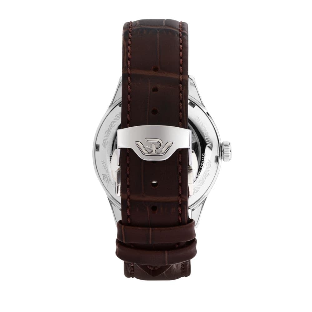 Philip Watch Museum – Orologio Uomo Automatico Pelle Marrone (R8221225001) - 4