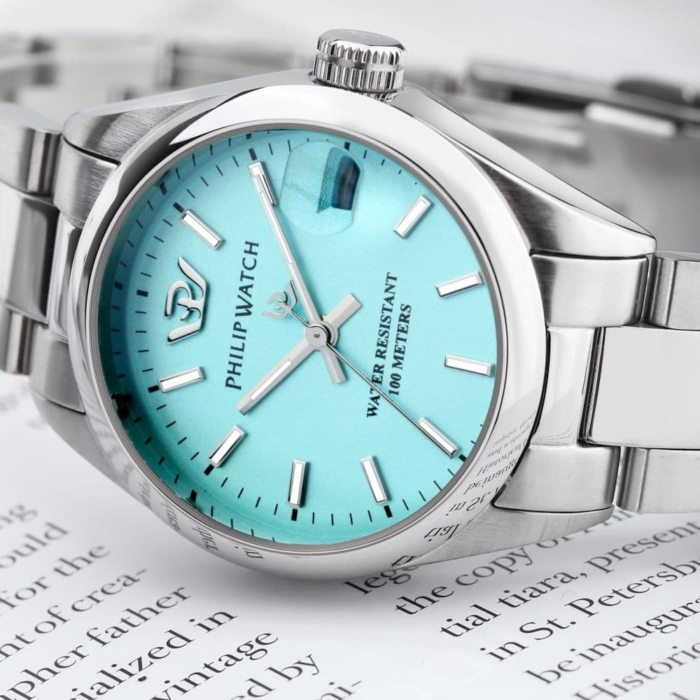 Philip Watch Caribe Urban – Orologio Donna Silver / Turchese (R8253597645) - 6