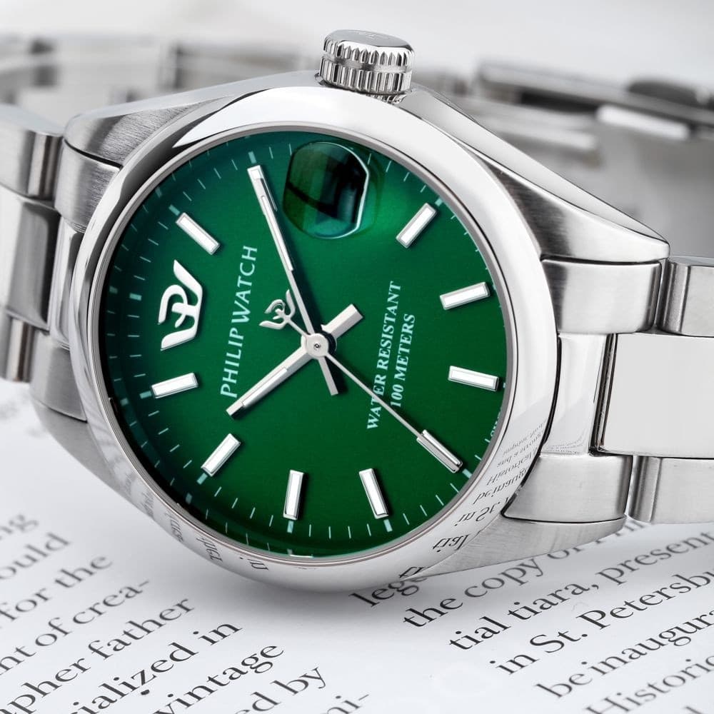 Philip Watch Caribe Urban – Orologio Donna Datario Verde (R8253597647) - 6