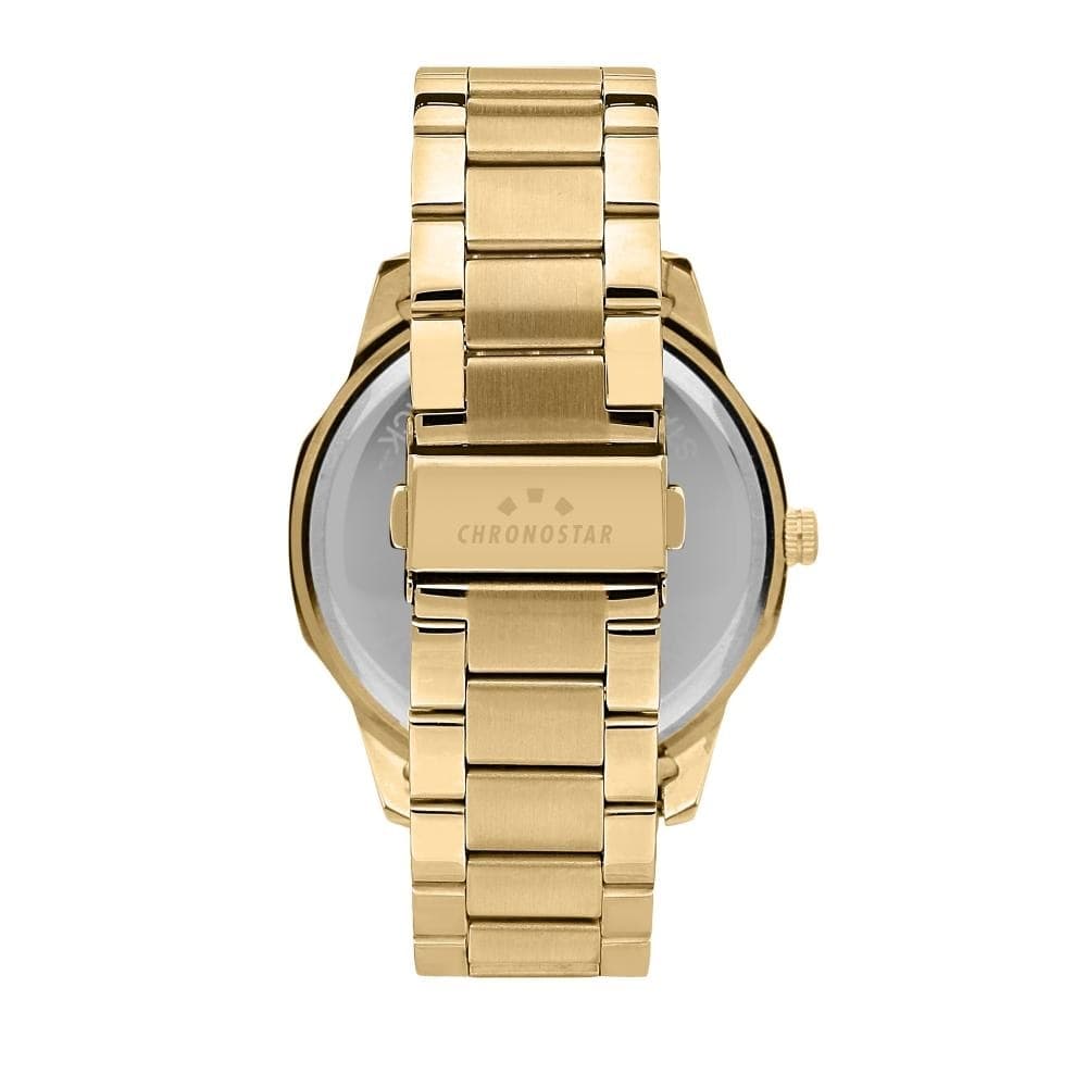 Chronostar Brave – Orologio Uomo Acciaio Oro con Datario (R3753115002) - 4