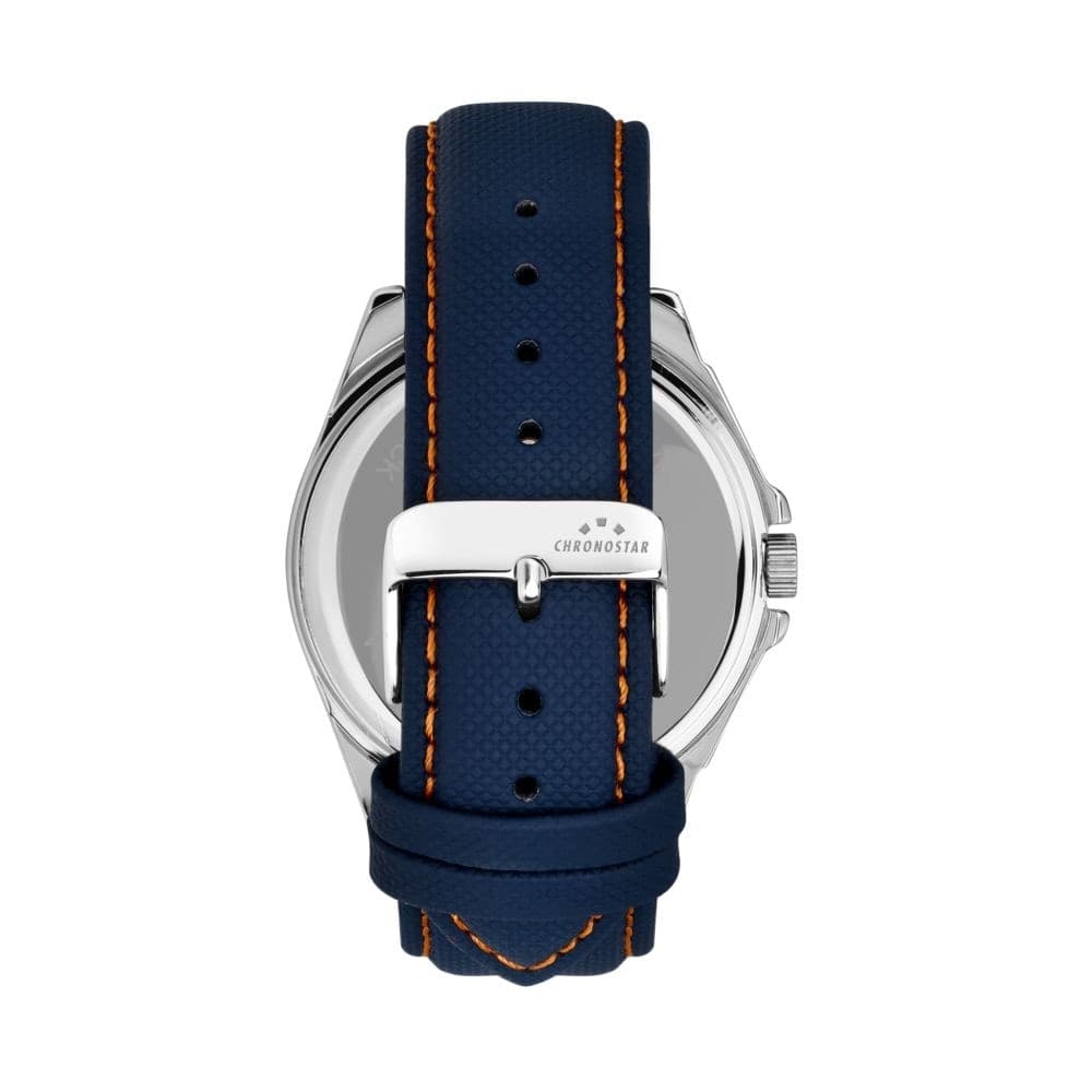 Chronostar Saturn – Orologio Uomo Pelle Blu (R3751327001) - 4
