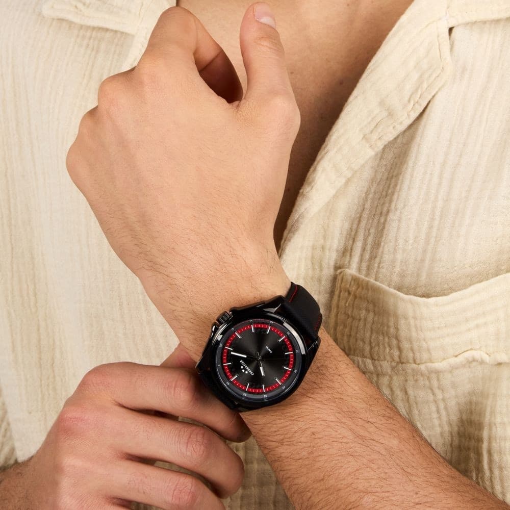 Chronostar Saturn – Orologio Uomo Nero / Rosso (R3751327002) - 5