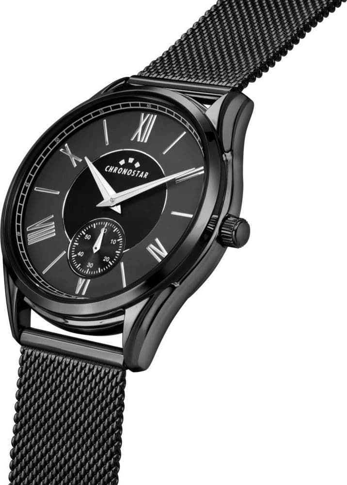 Chronostar Classique – Orologio Uomo Nero Maglia Mesh (R3753298002) - 2