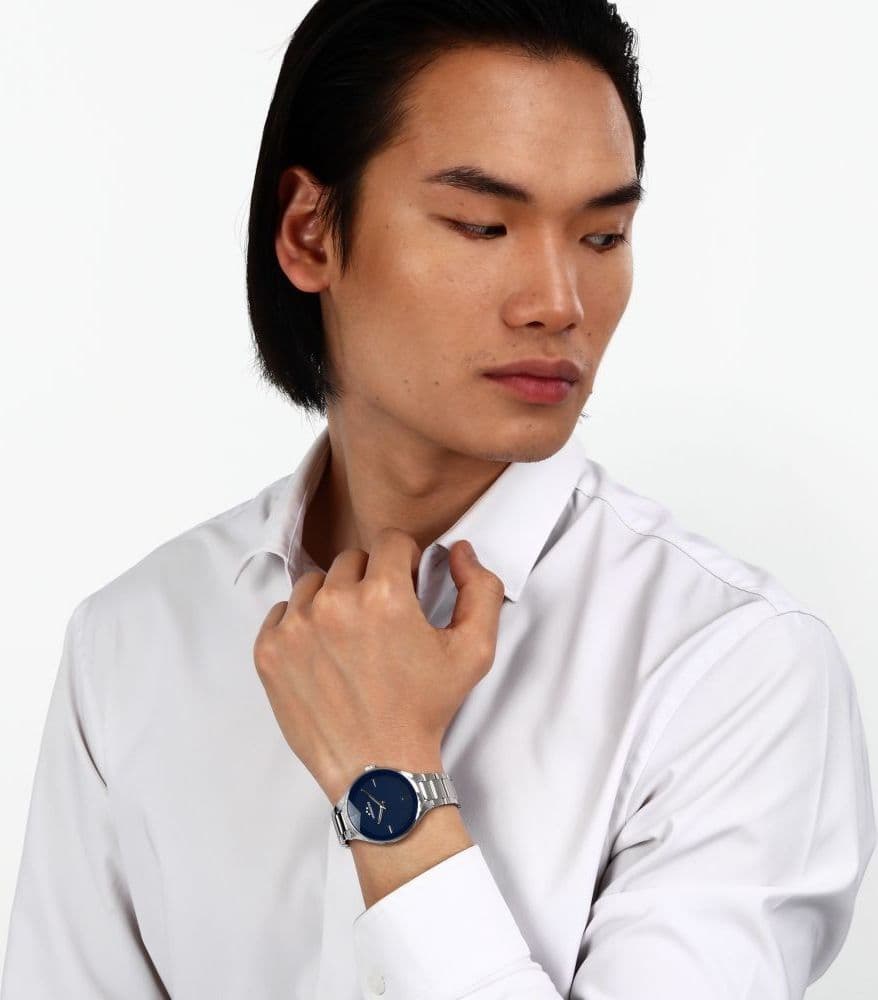Chronostar Design – Orologio Uomo Acciaio con Quadrante Blu (R3753320002) - 5