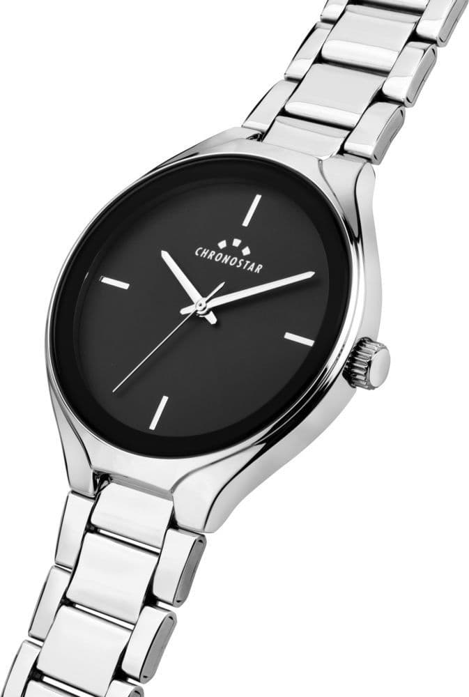 Chronostar Design – Orologio Uomo Acciaio con Quadrante Nero (R3753320003) - 2