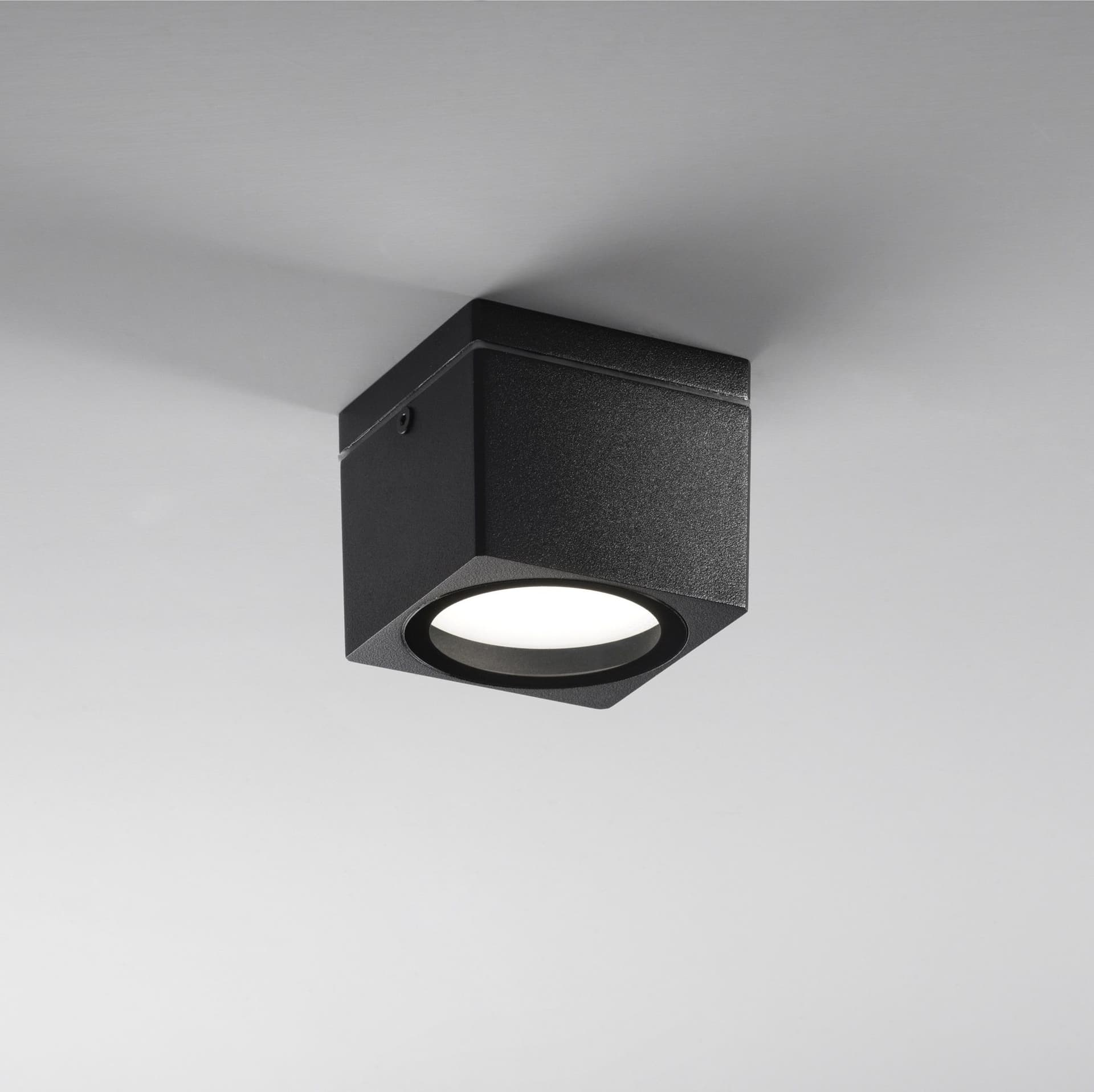 Plafoniera moderna di forma quadrata da soffitto per interno disponibile in 3 varianti 1XGX53 - 11