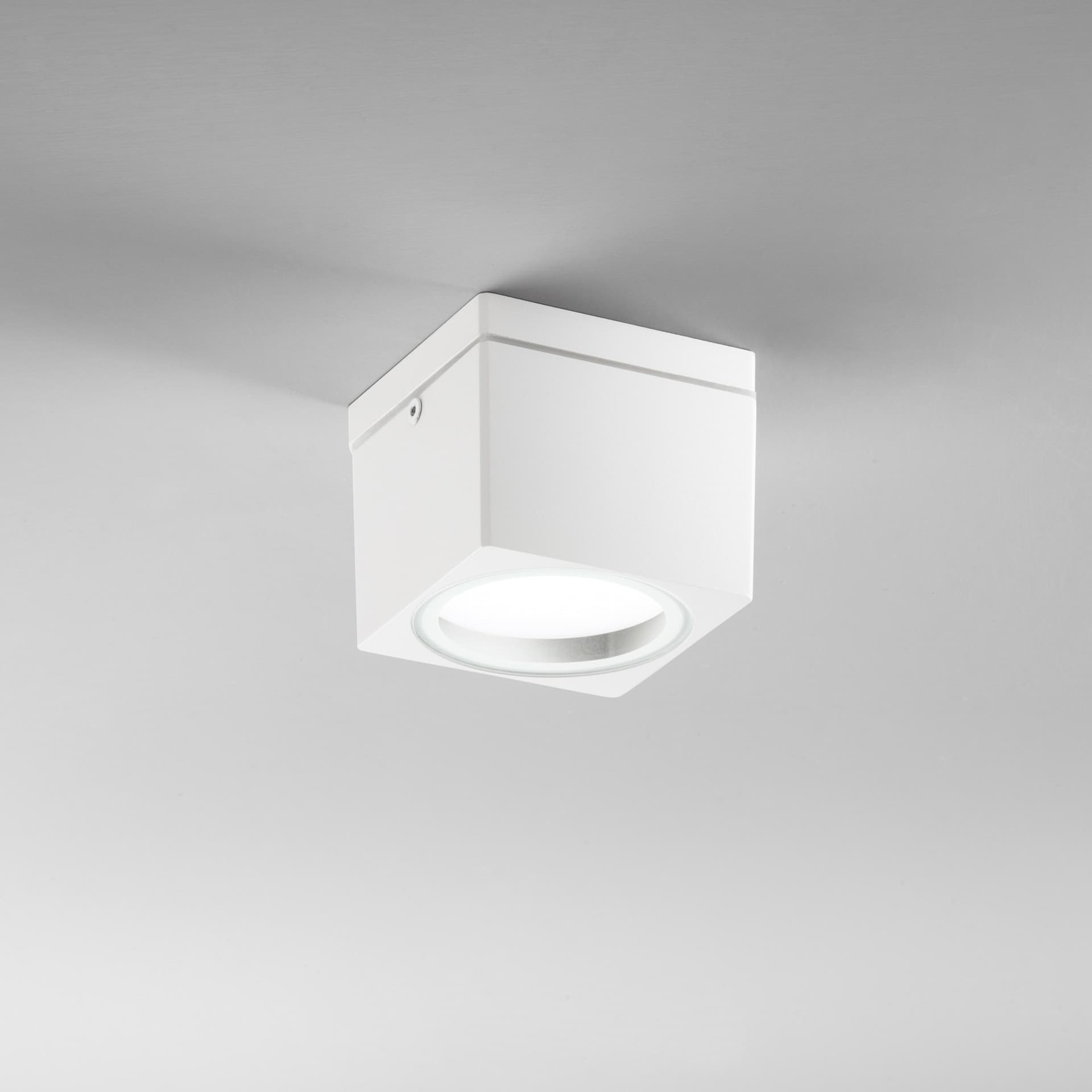 Plafoniera moderna di forma quadrata da soffitto per interno disponibile in 3 varianti 1XGX53 - 13