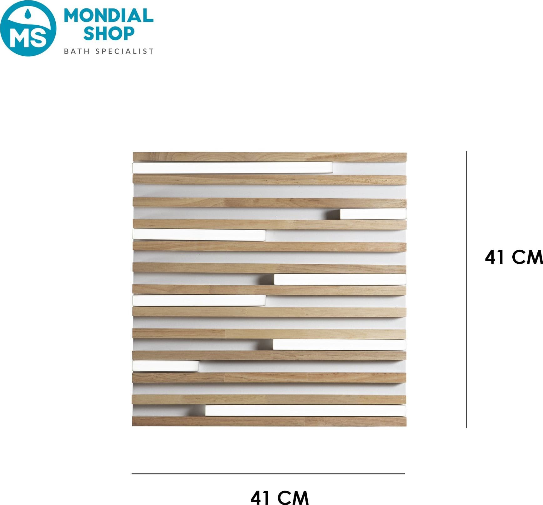 Plafoniera LED in Legno d'Acero o Rovere Bianca o Nera 24W - 3