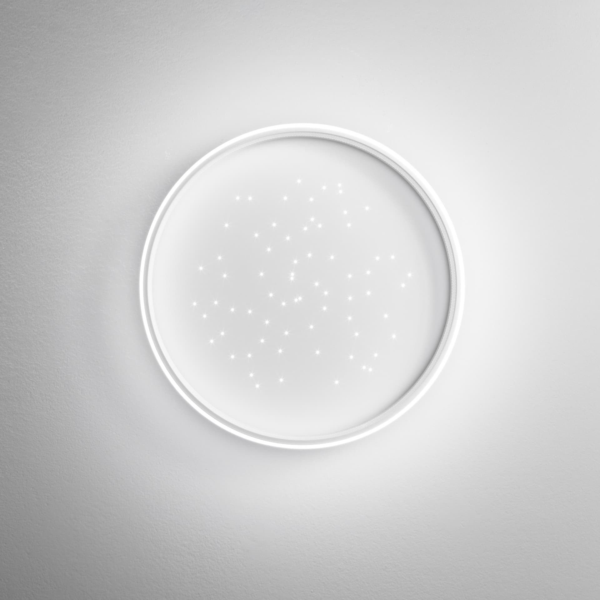 Plafoniera LED design moderno Bianca da soffitto per interni disponibili in 3 dimensioni  50W - 7