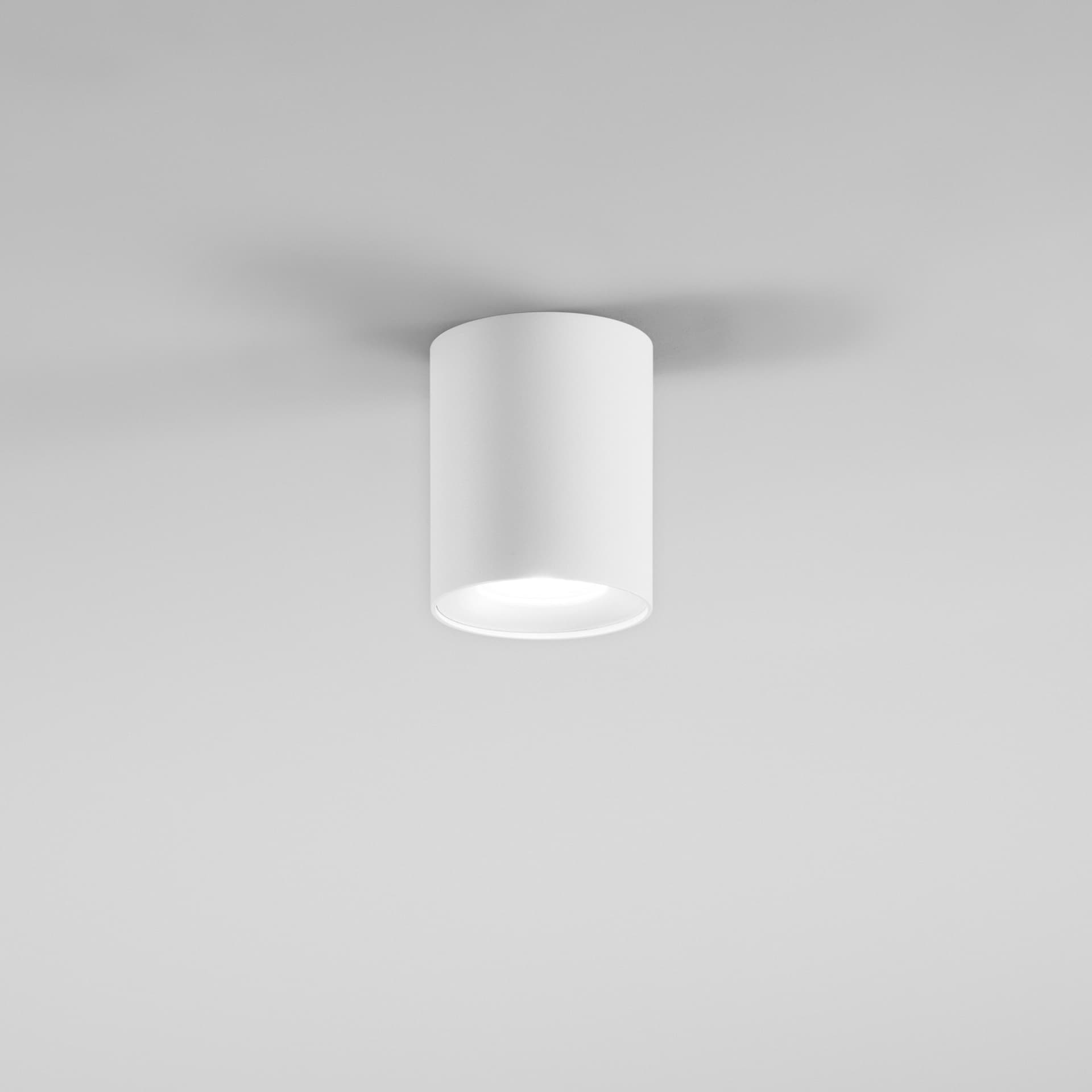 Plafoniera tonda dal design moderno disponibile nera o bianca 1XGU10 - 9