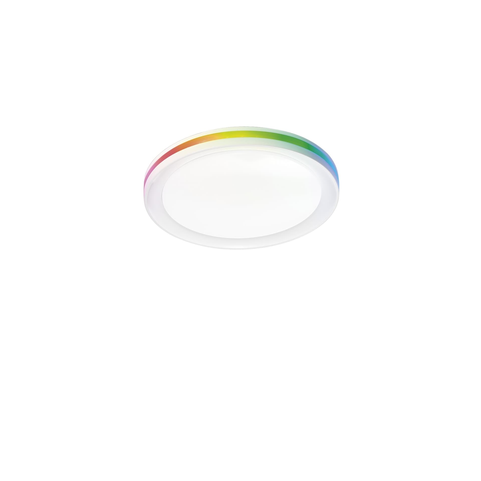 Lampada da soffitto bianca Luce regolabile RGB Alta luminosità per Bagno e Camere - 4