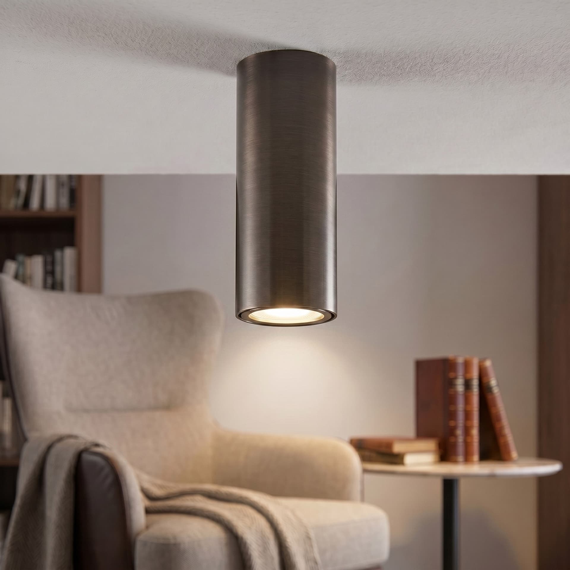 Plafoniera tubolare design Minimalista disponibile in 5 varianti 1XGU10 - 13