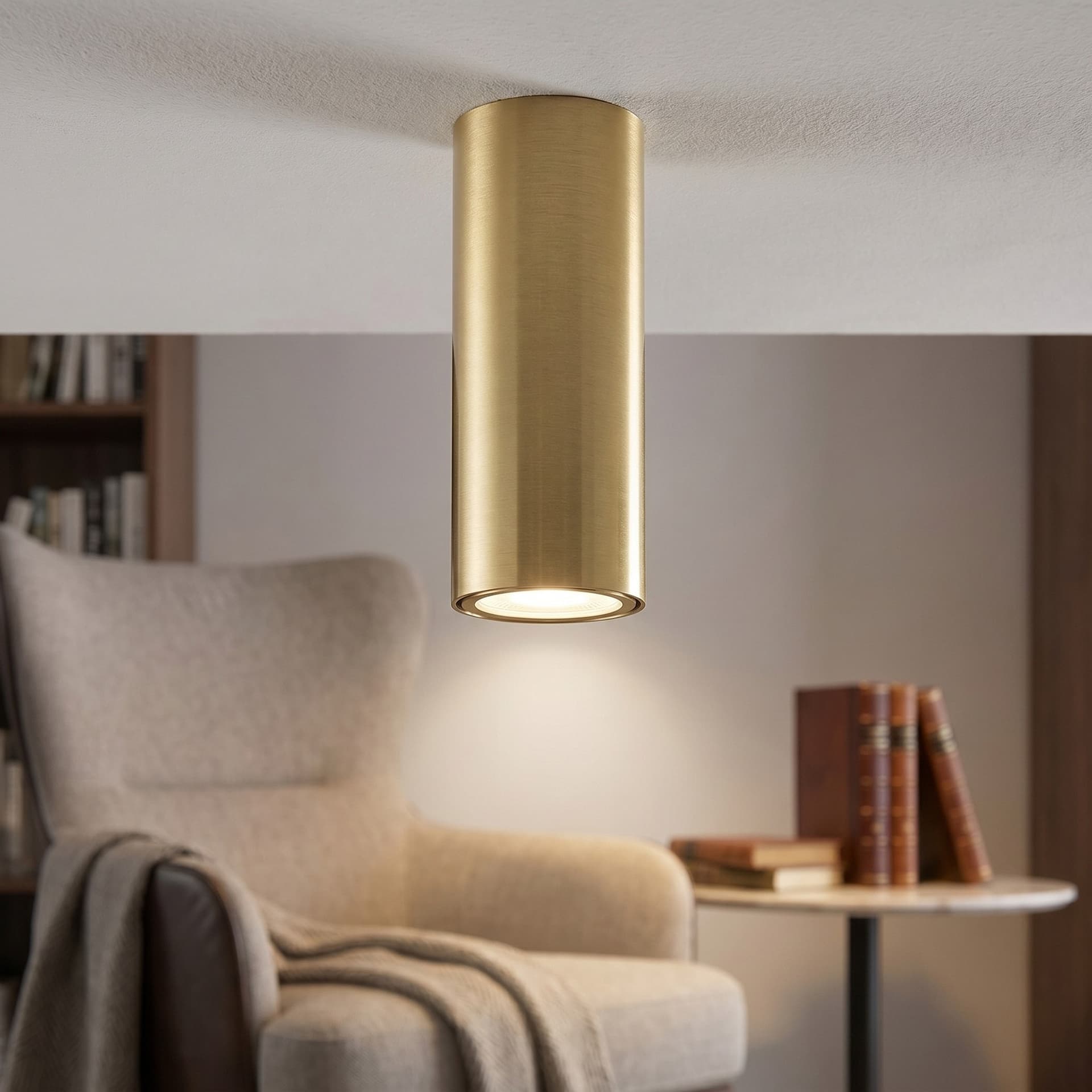 Plafoniera tubolare design Minimalista disponibile in 5 varianti 1XGU10 - 16