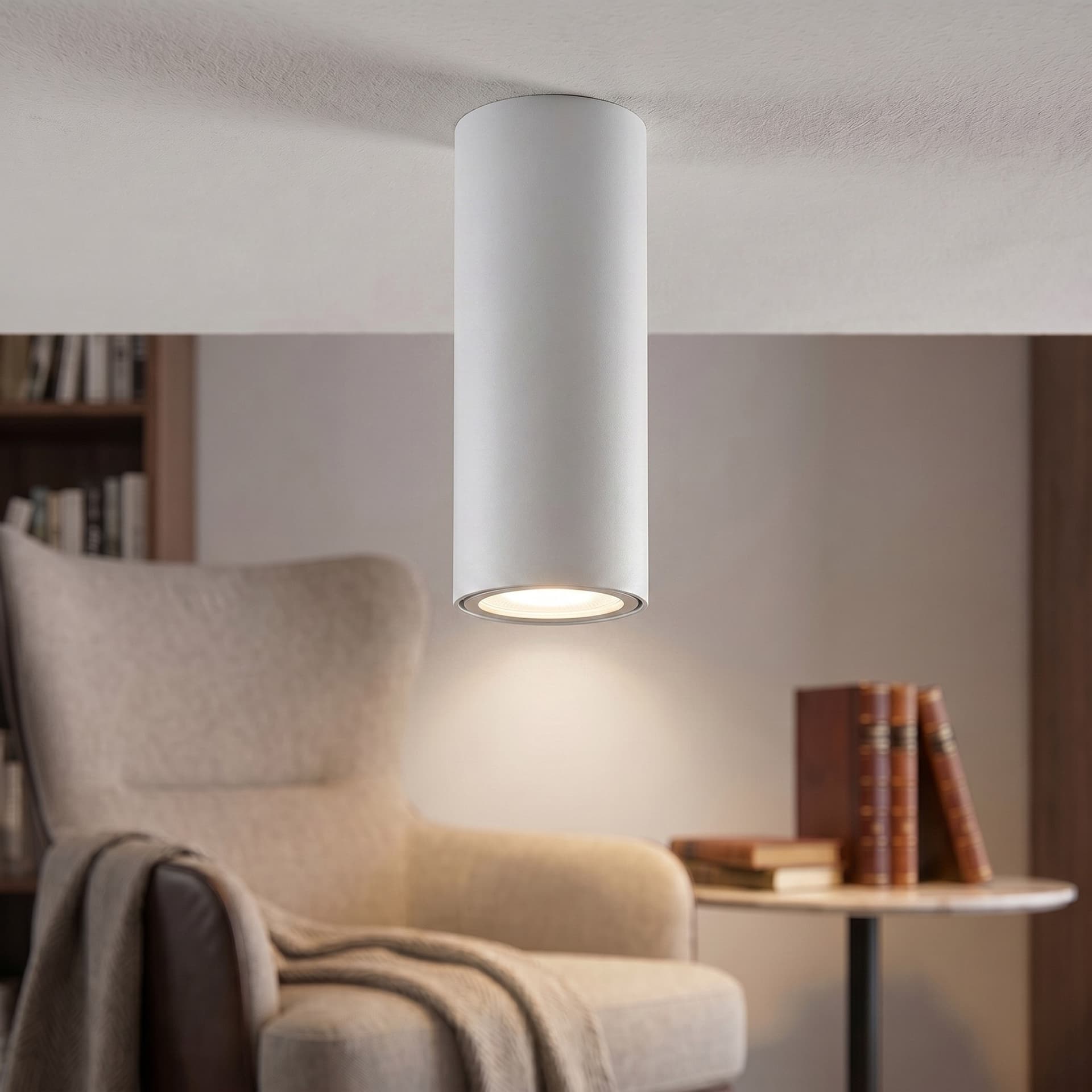 Plafoniera tubolare design Minimalista disponibile in 5 varianti 1XGU10 - 5