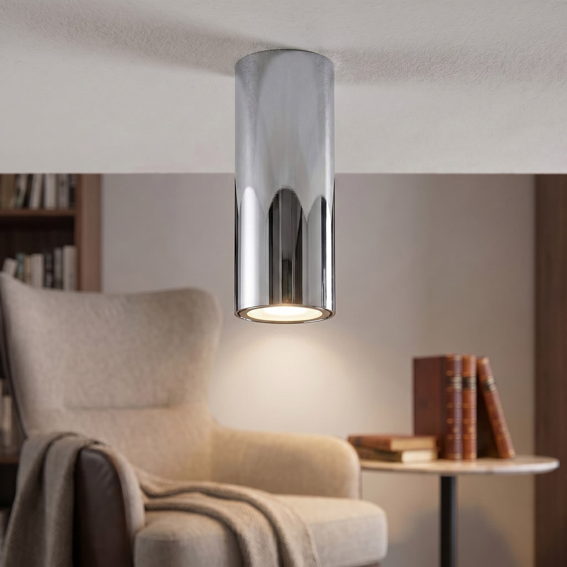 Plafoniera tubolare design Minimalista disponibile in 5 varianti 1XGU10 - 10