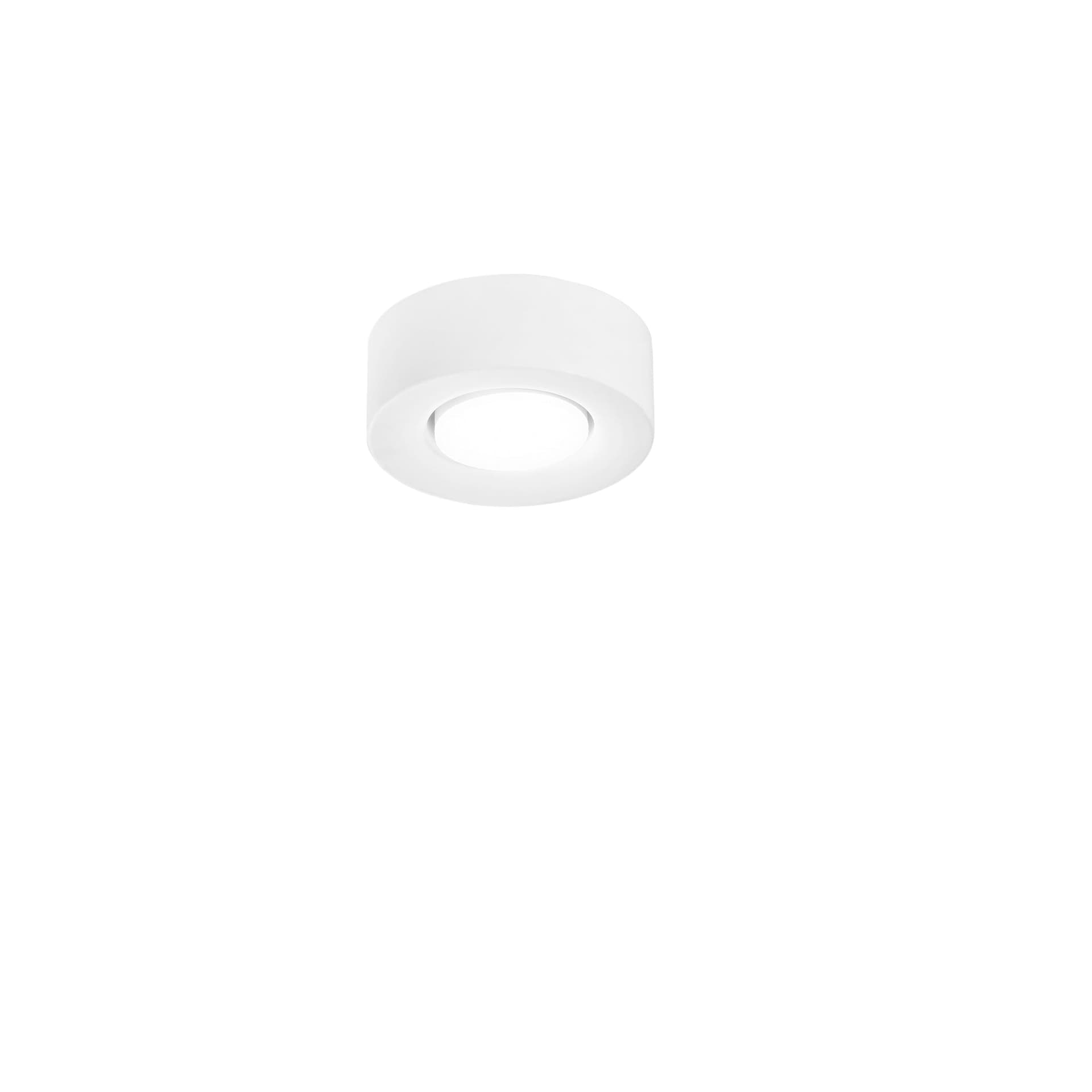 Plafoniera Minimal bianca 1XGX53 LED Design moderno e compatto - 4