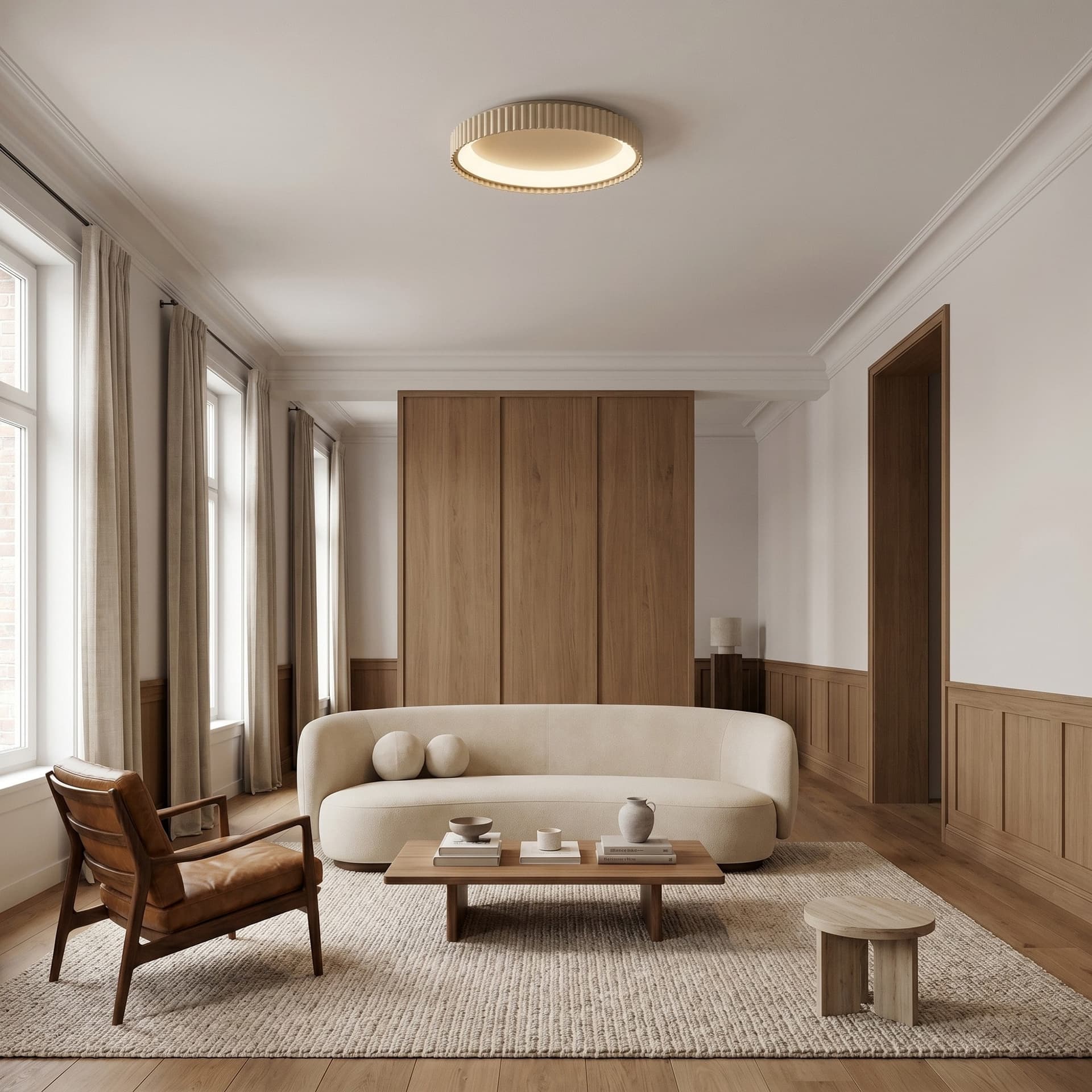 Plafoniera LED Disponibile in 3 varianti Design Ultra-Slim Luce Regolabile (CCT) - 12