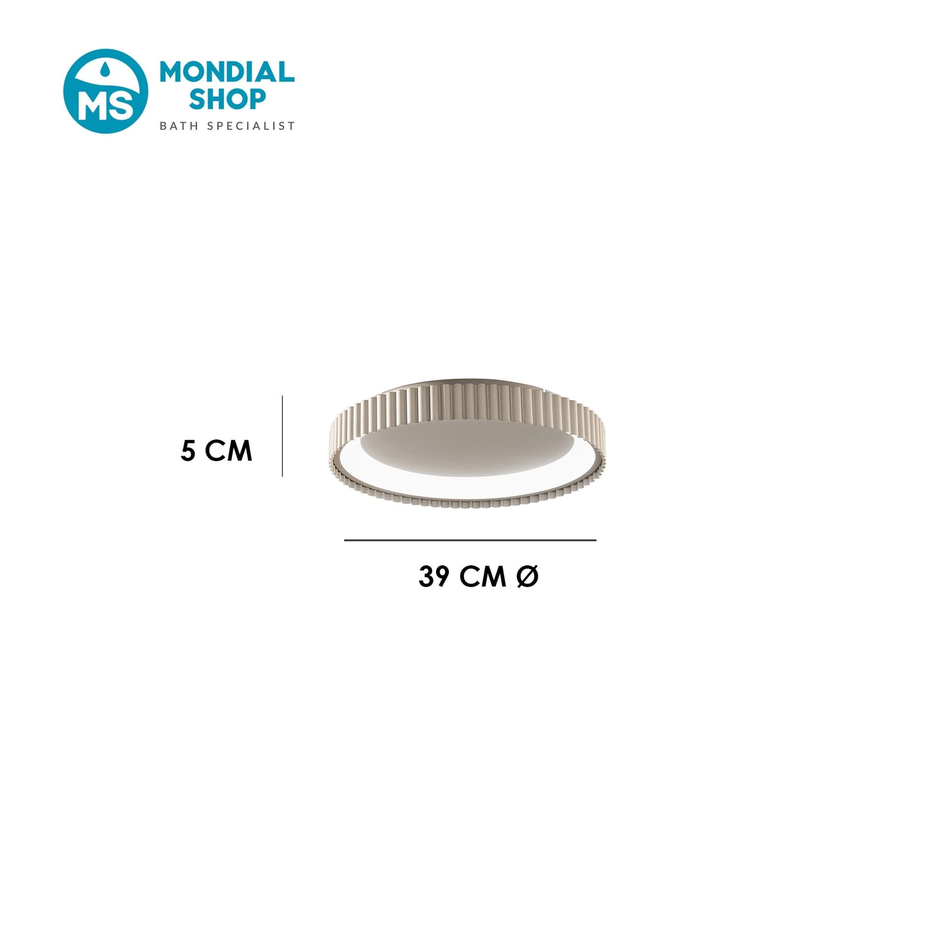 Plafoniera LED Disponibile in 3 varianti Design Ultra-Slim Luce Regolabile (CCT) - 13
