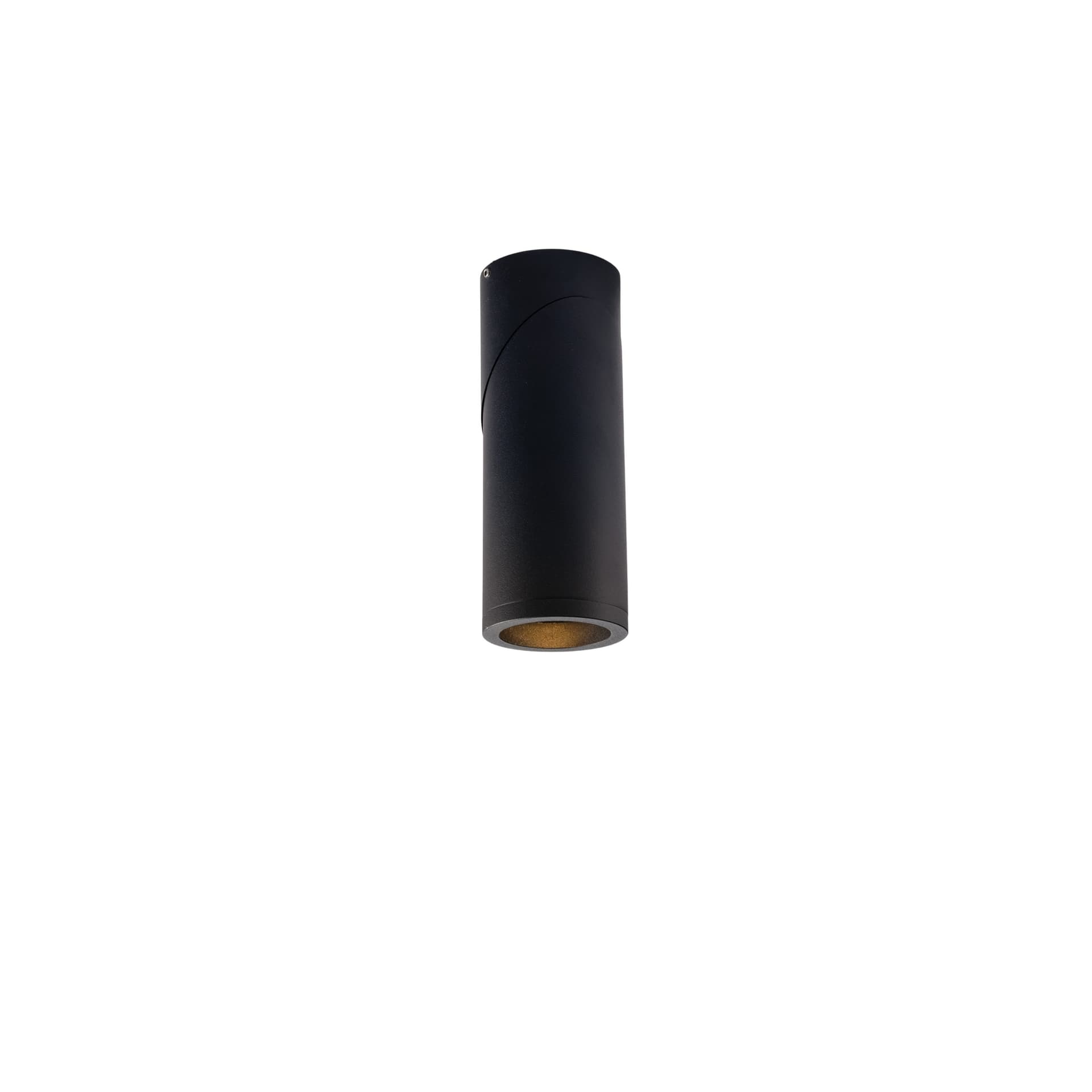 Plafoniera moderna per interni Bianca o Nera 1XGU10 Design tubolare - 10