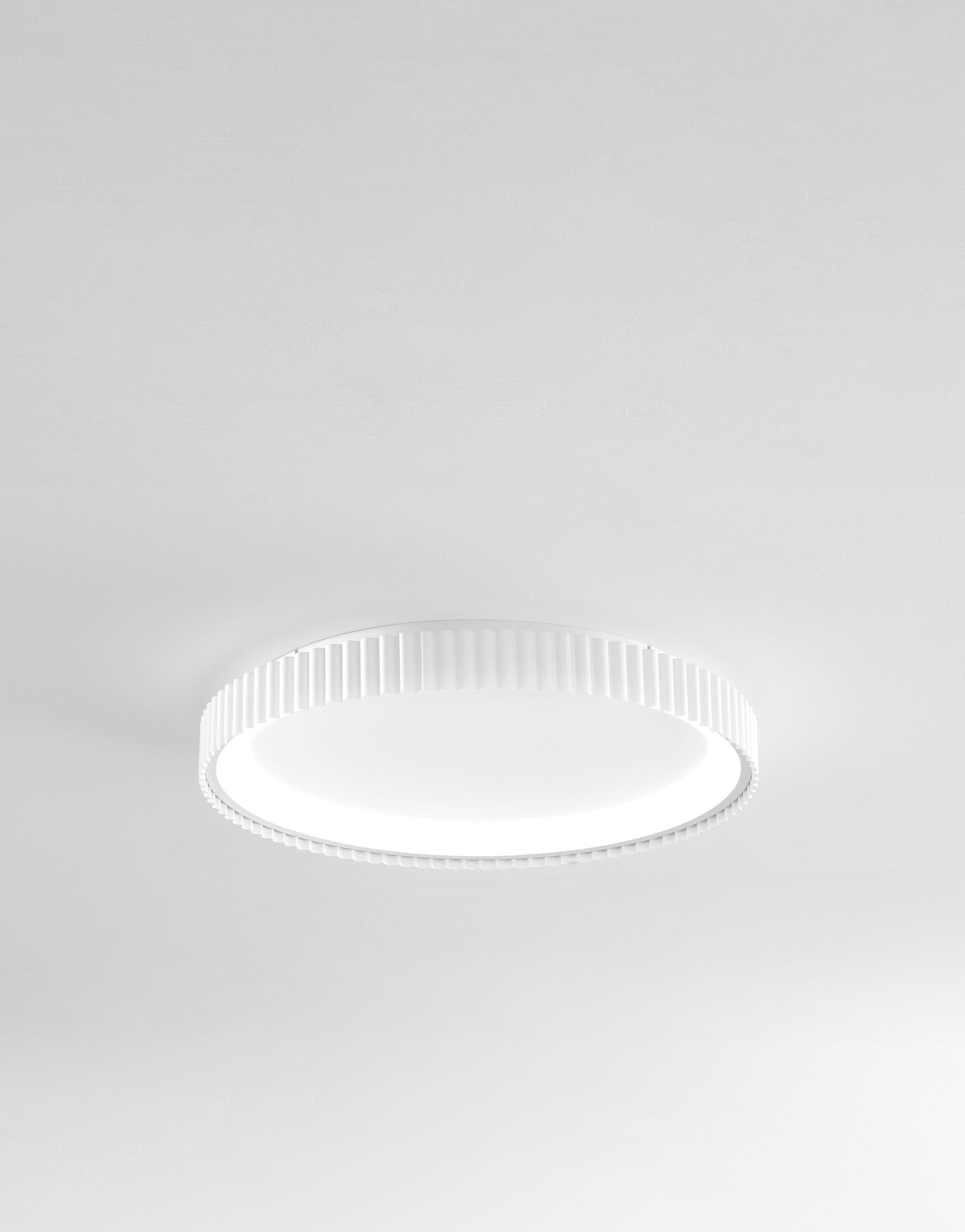 Lampada a soffitto in metallo Disponibile in 3 varianti Design extra-slim Tonalità LED regolabile - 15