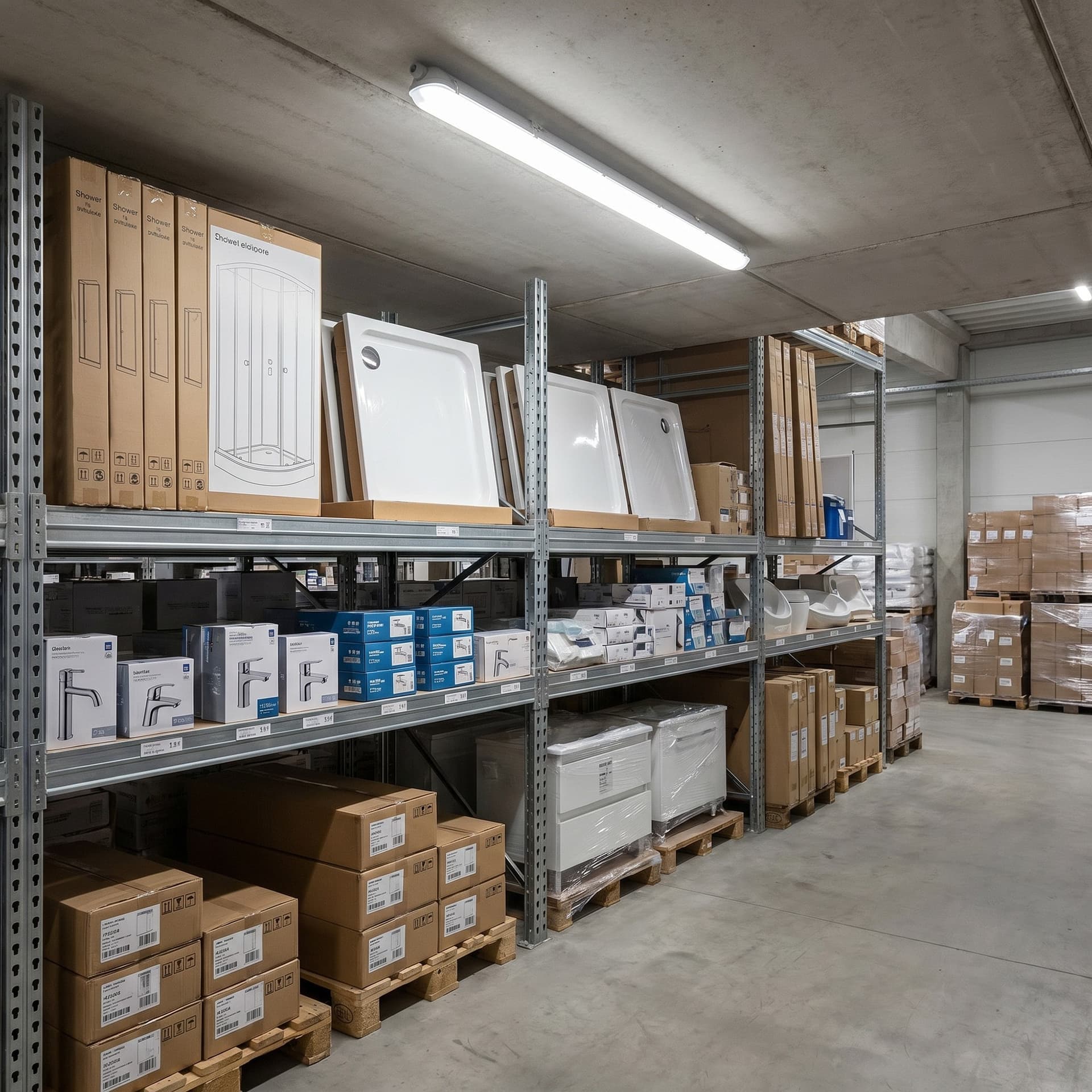 Plafoniera lampada LED Disponibile in argento 40W Design ultra sottile IP65 - 2