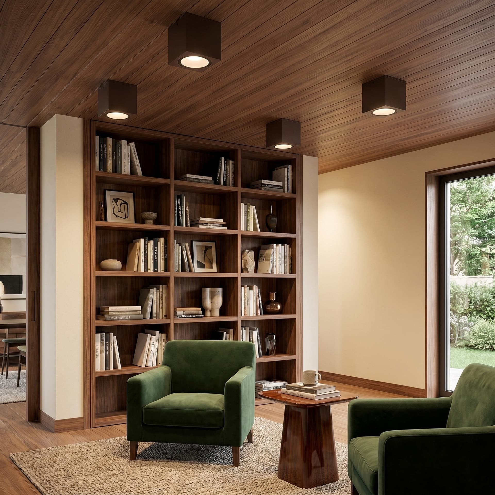 Lampada plafoniera per esterni Quadrata disponibile in 3 varianti IP54 - 11