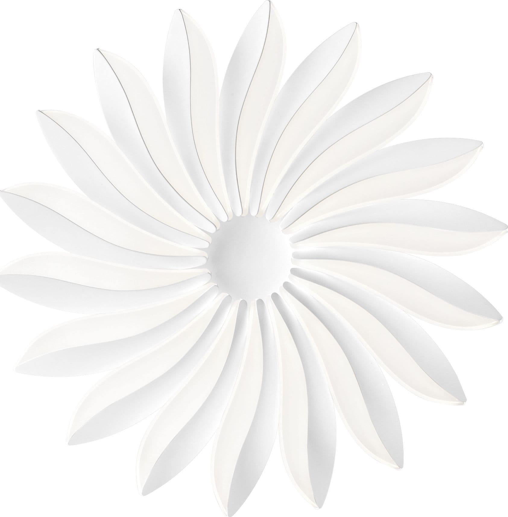 Plafoniera LED Bianca in Acrilico 100W Alta Luminosità Dimmerabile Luce Naturale - 4