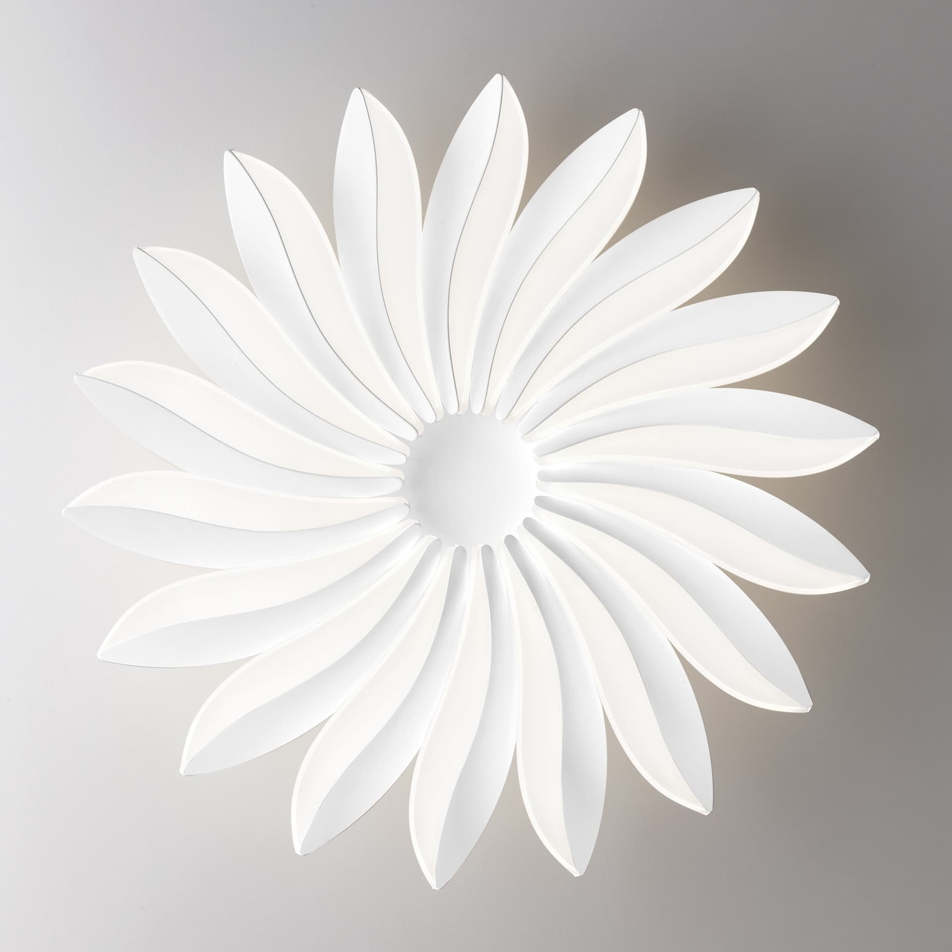 Plafoniera LED Bianca in Acrilico 100W Alta Luminosità Dimmerabile Luce Naturale - 5