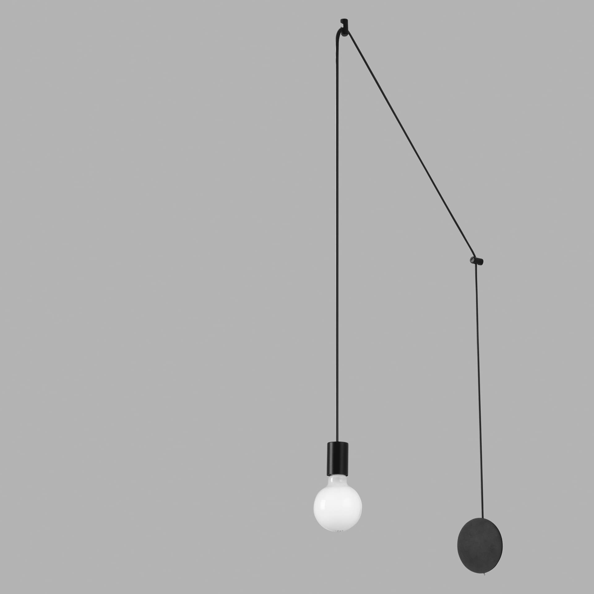 PLAFONIERA HABITAT NERA 1XE27 500CM - 2
