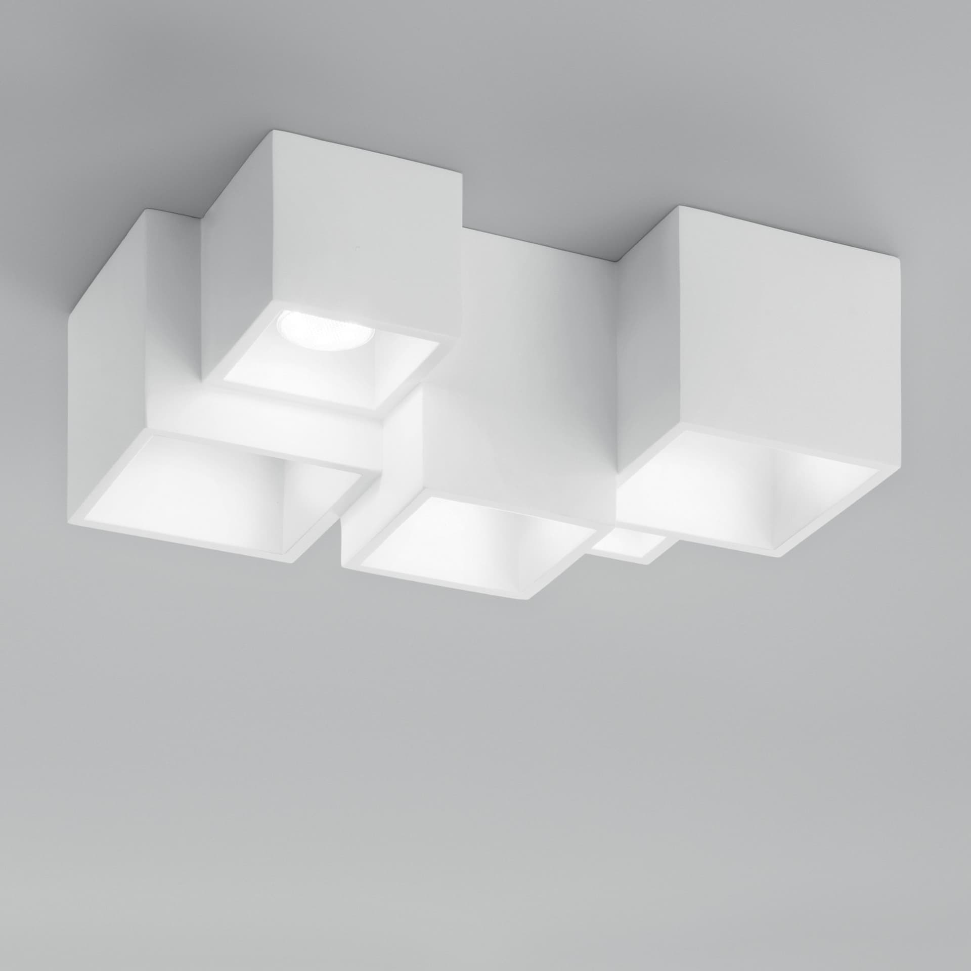 PLAFONIERA FOSTER BIANCA 5XGU10 37X24,8X 15CM - 2