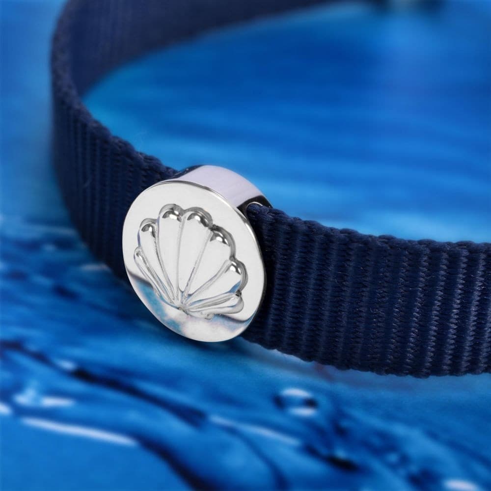 Bracciale SECTOR donna Save the ocean / tessuto blu - 4