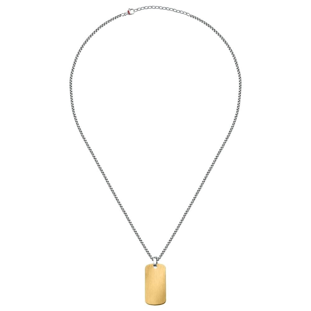 Pendente SECTOR uomo Basic acciaio / tag dorato (SZS78) - 2
