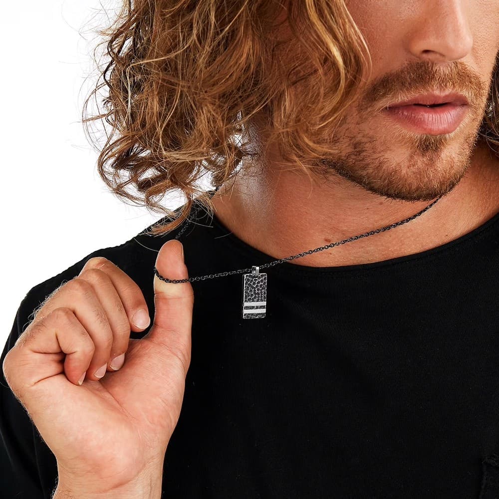 Pendente SECTOR uomo Energy acciaio vintage - 3