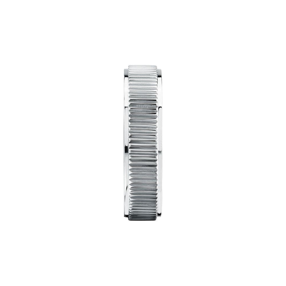 Anello SECTOR uomo Row acciaio pattern - 4